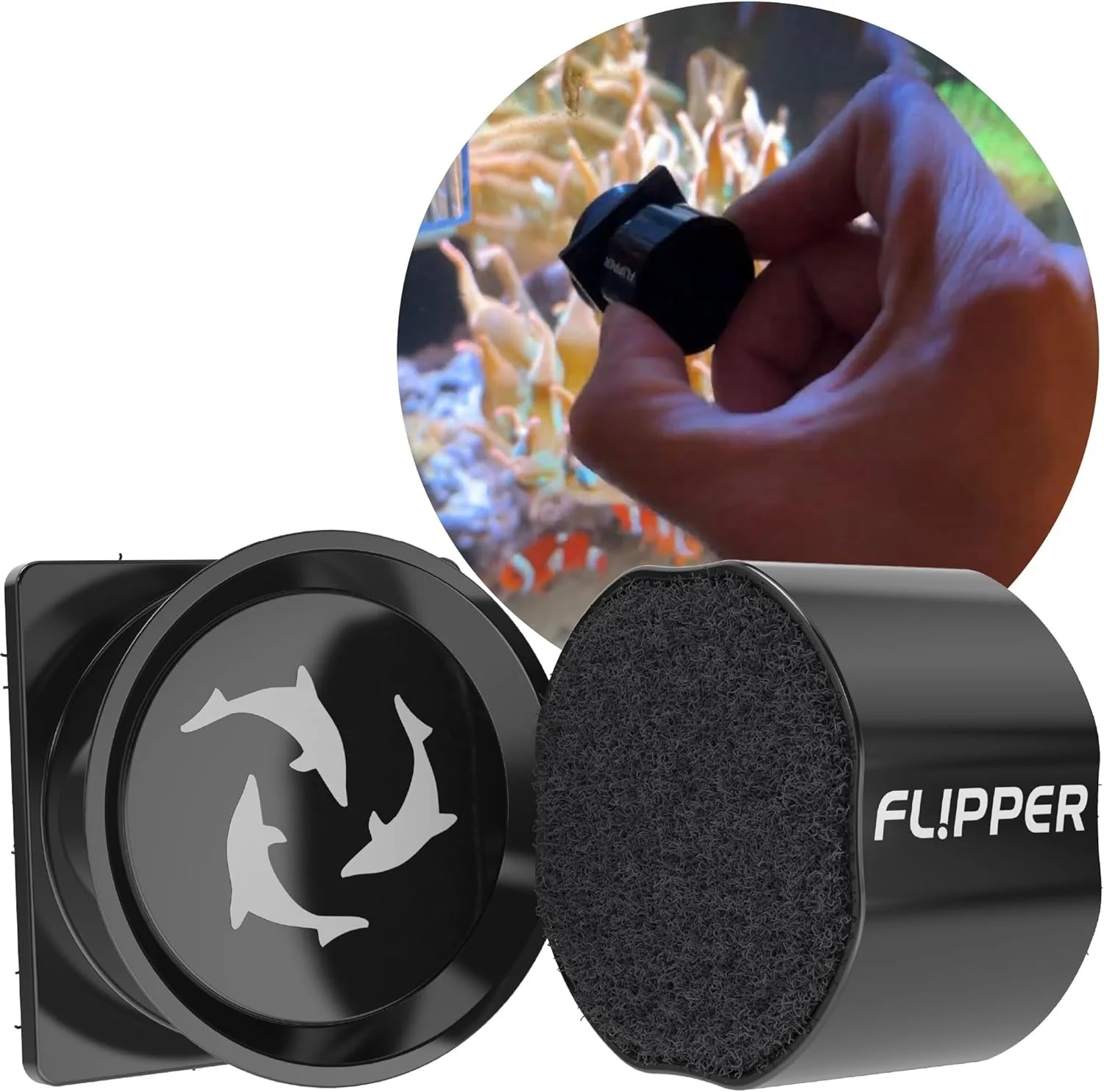 Flipper Pico Black 2 In 1 Dual - مراجعة Marine Aquarium Glass Scraper وسعره