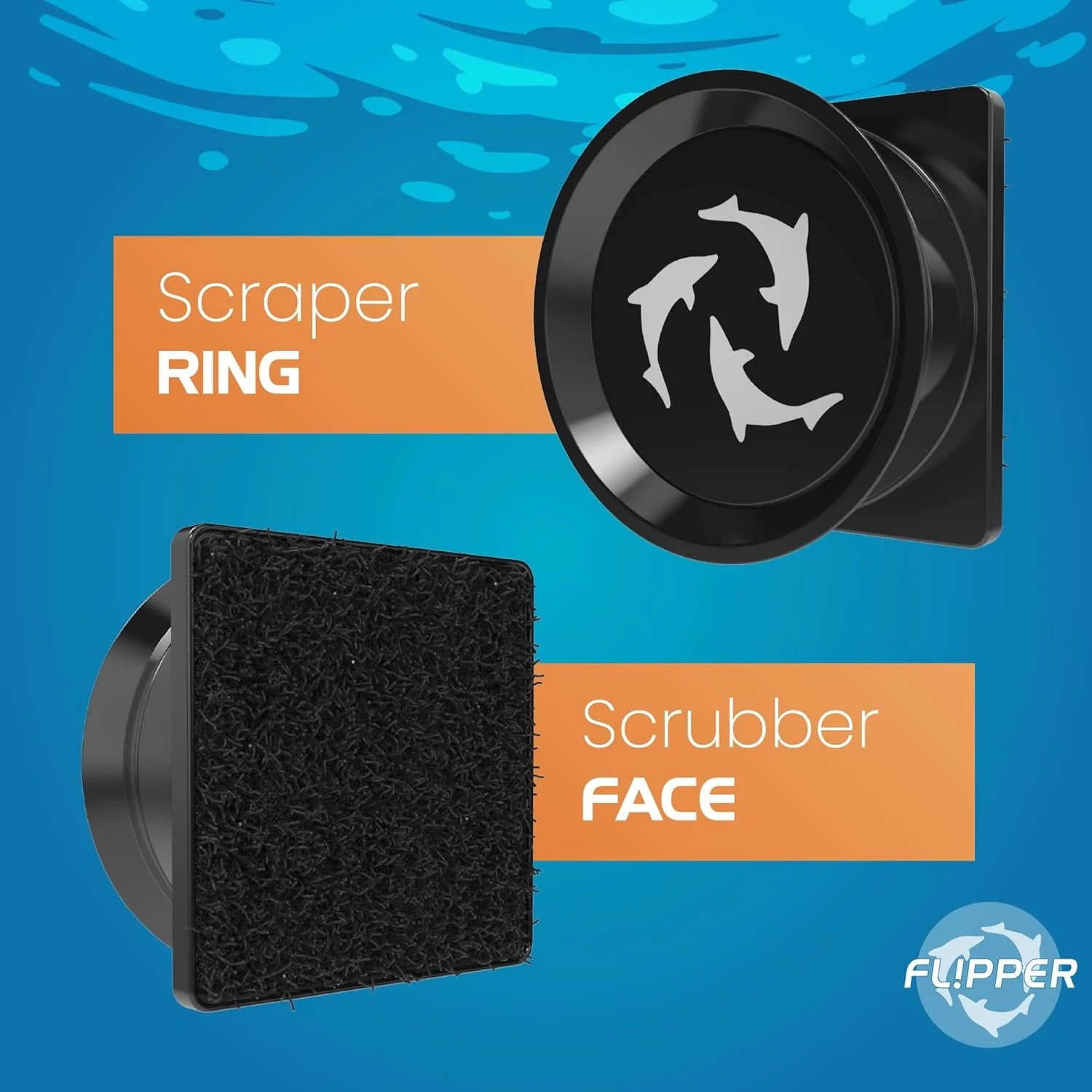 Flipper Pico Black 2 In 1 Dual - مراجعة Marine Aquarium Glass Scraper وسعره