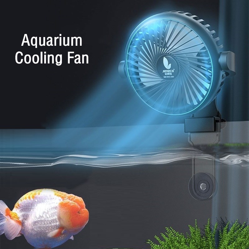 Aquarium Cooling Fan Clip On M - مراجعة Marine Aquarium Temperature وسعره