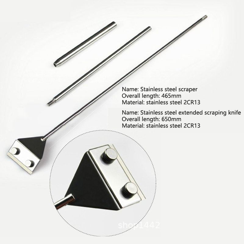 Aquarium Stainless Steel Fish  - مراجعة Marine Aquarium Glass Scraper وسعره
