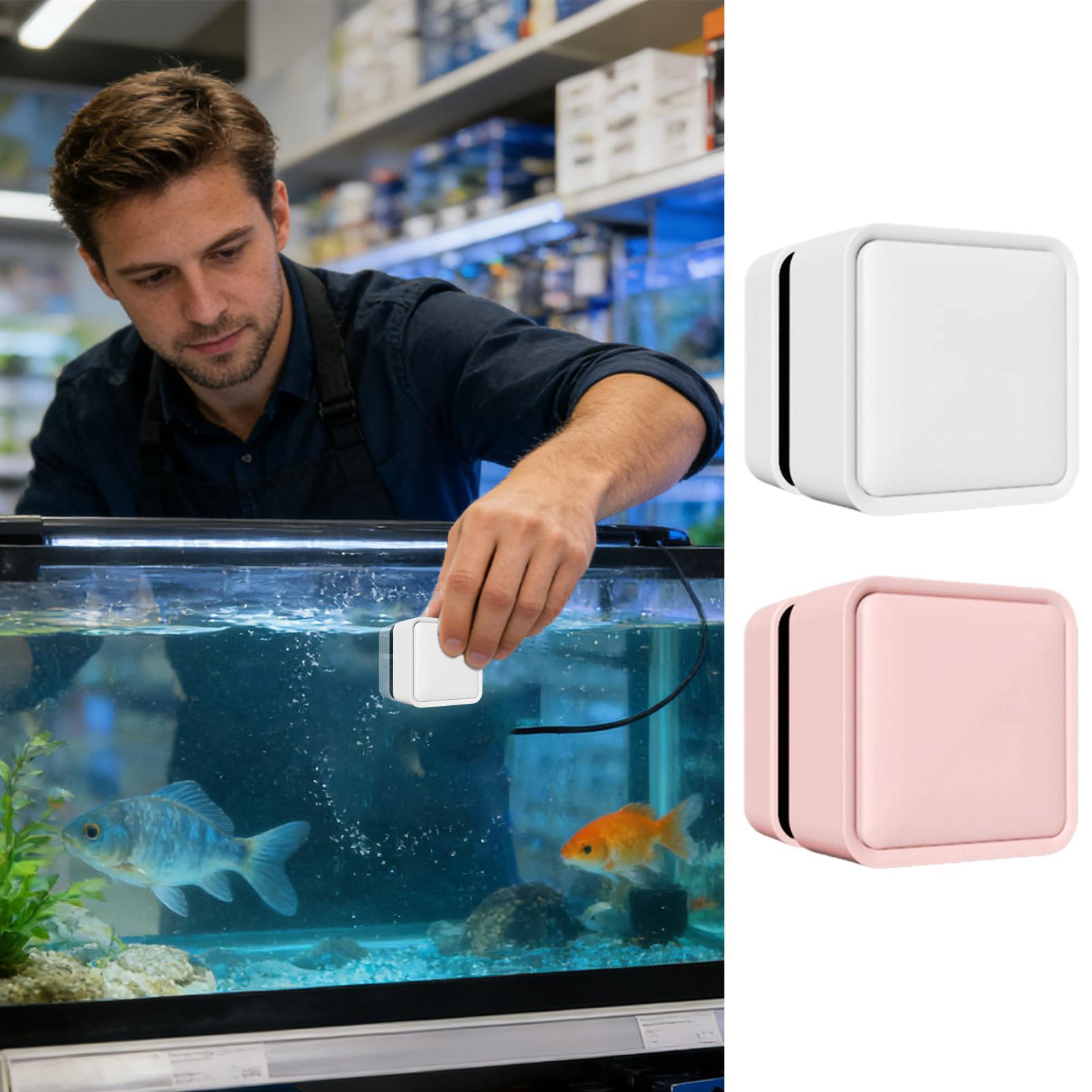 Magnetic Fish Tank Cleaner Dou - مراجعة Marine Aquarium Glass Scraper وسعره