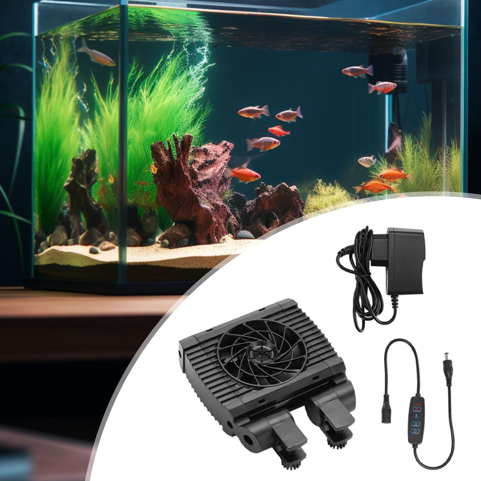 Fish Tank Cooling Fan Aquarium - مراجعة Marine Aquarium Temperature وسعره