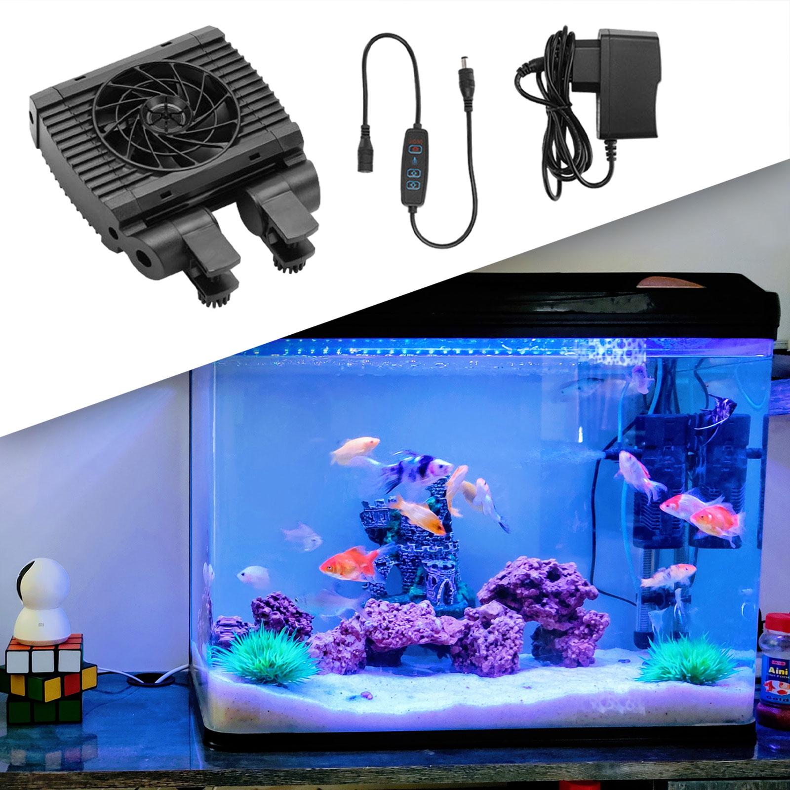 Fish Tank Cooling Fan Aquarium - مراجعة Marine Aquarium Temperature وسعره
