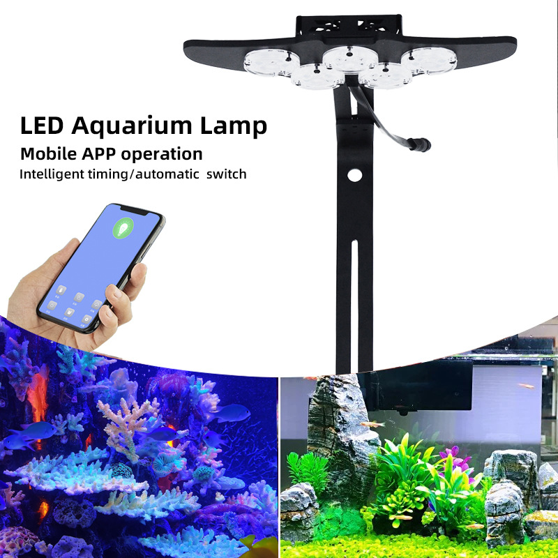 LED Marine Aquarium Coral Aqua - مراجعة Marine Aquarium Tanks وسعره