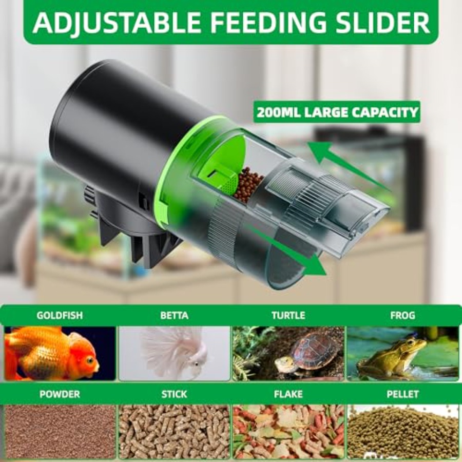【Spot goods】Automatic Fish Fee - مراجعة Aquarium & Marine Science Center وسعره