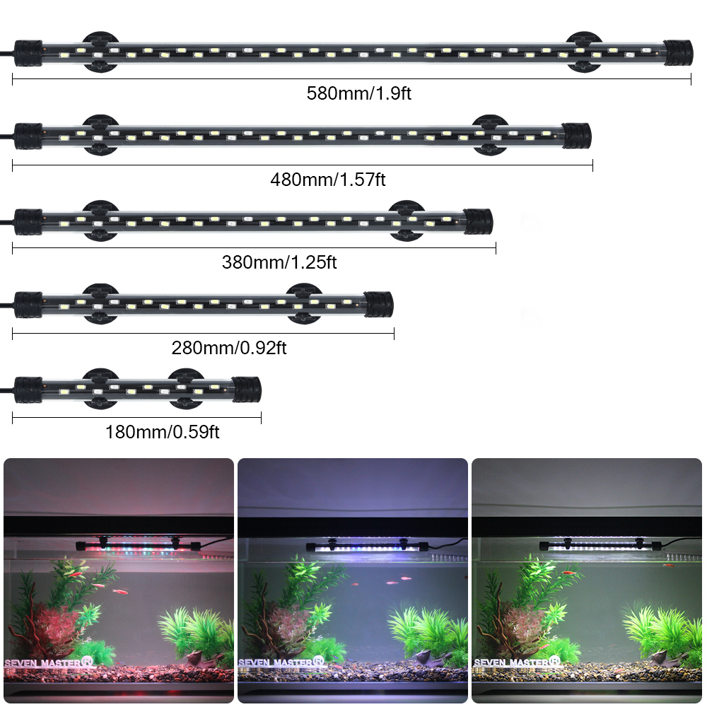 Aquarium Light LED Plant Grow  - مراجعة Marine Aquarium Uv وسعره