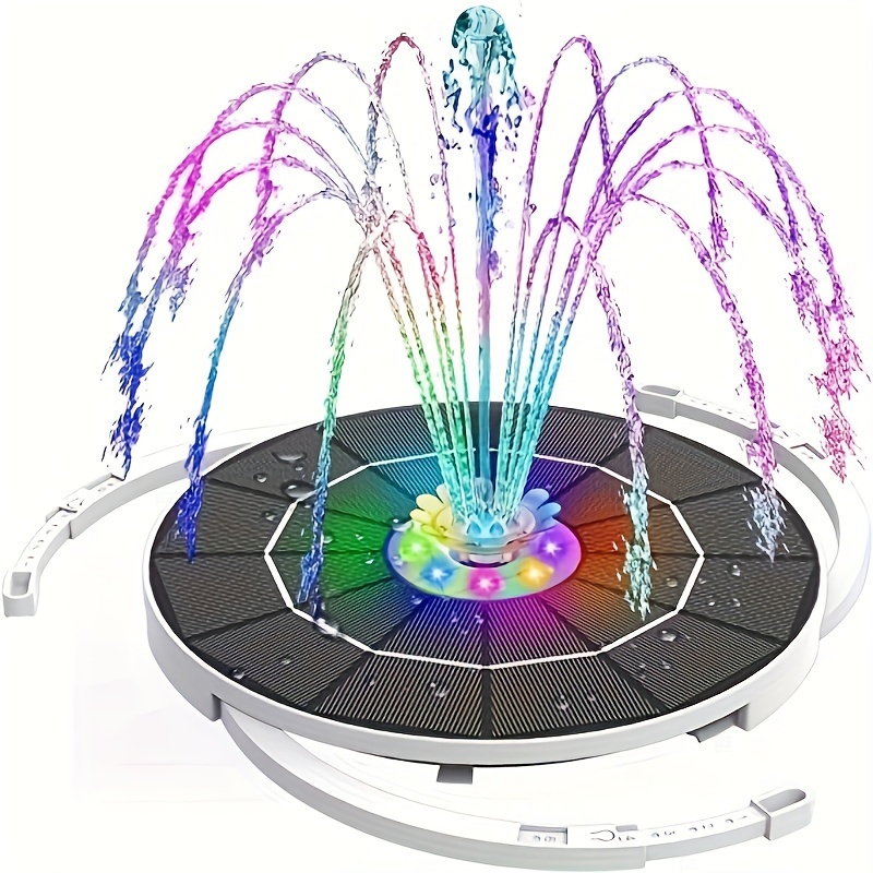 3.5W LED Solar Fountain with B - مراجعة Marine Aquarium Tanks وسعره