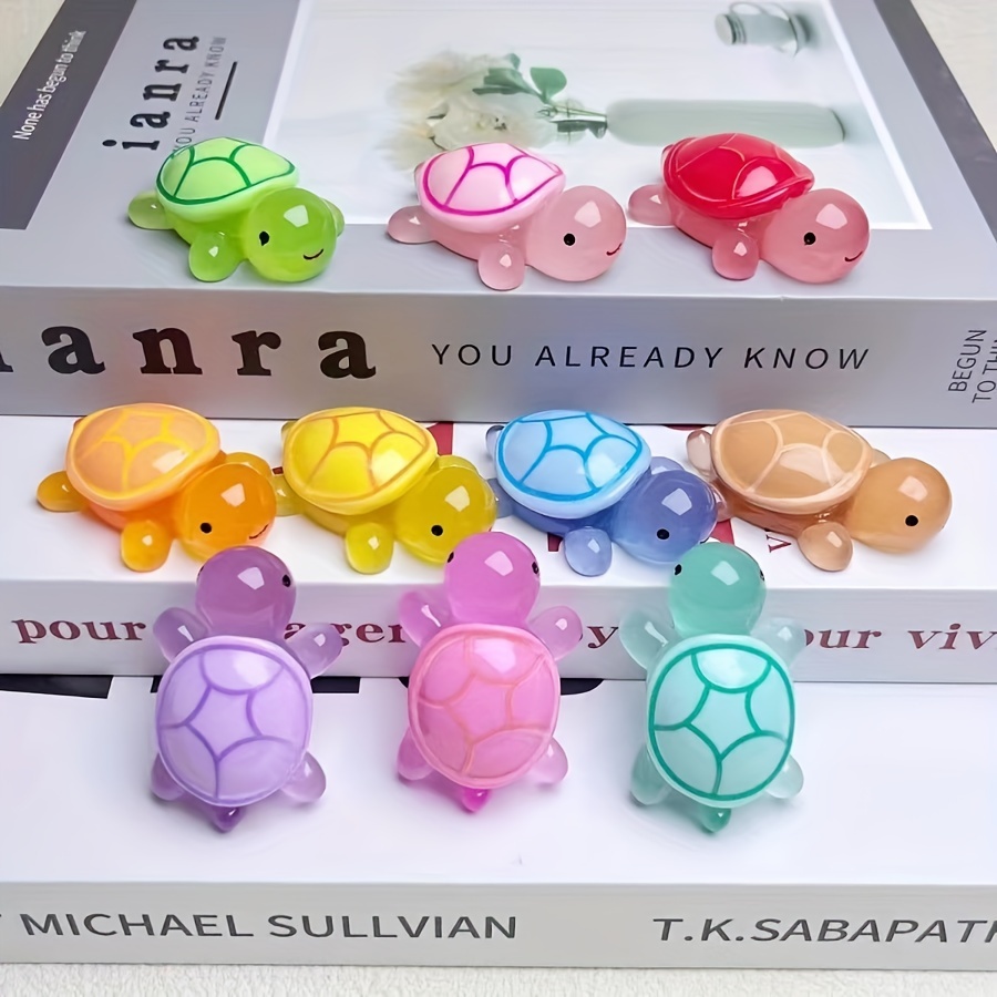 1-20pcs Mini Luminous Turtle H - مراجعة Marine Aquarium Tanks وسعره
