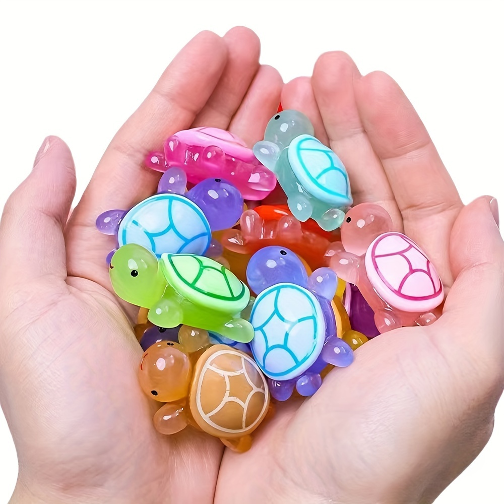 1-20pcs Mini Luminous Turtle H - مراجعة Marine Aquarium Tanks وسعره
