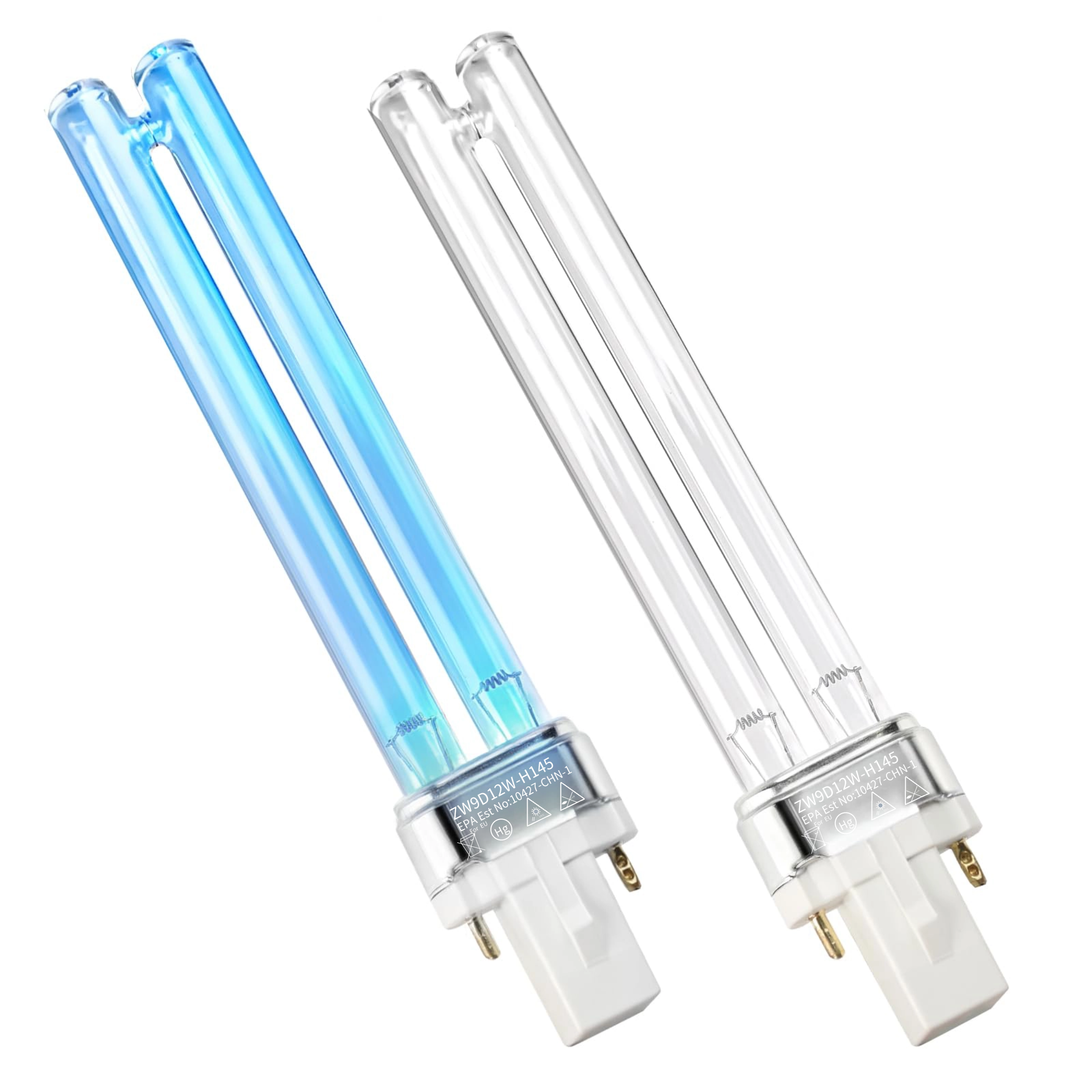 UV Light Bulb 2 x 9w G23 UV la - مراجعة Marine Aquarium Uv وسعره