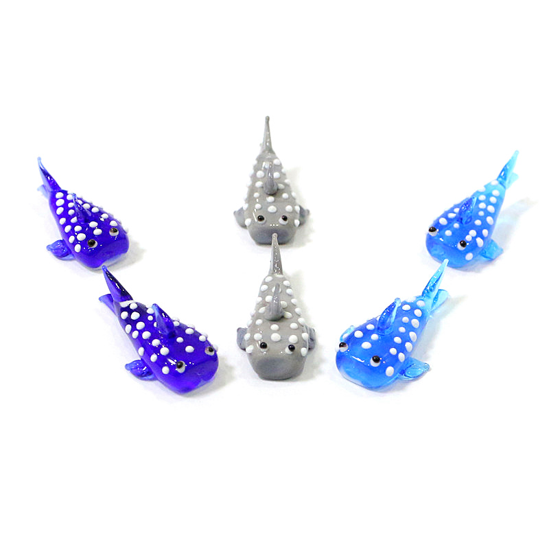 Miniature Glass Shark Figurine - مراجعة Marine Aquarium Japan وسعره