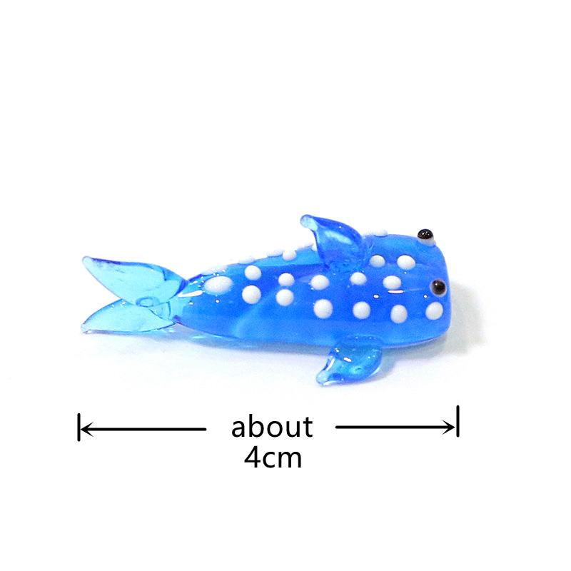 Miniature Glass Shark Figurine - مراجعة Marine Aquarium Japan وسعره