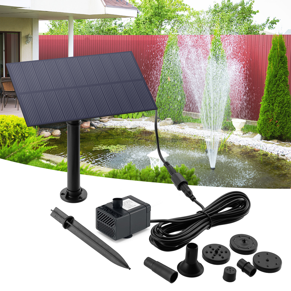 5W 5V Water Fountain Garden De - مراجعة Marine Aquarium Tanks وسعره