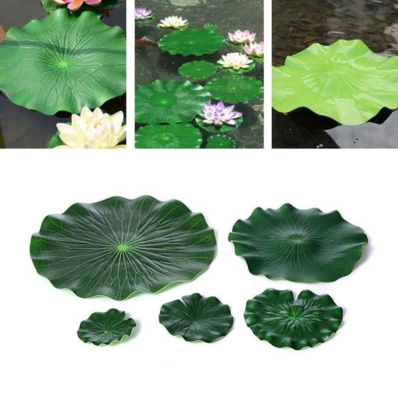 2026 Artificial Water Lily Lot - مراجعة Marine Aquarium Tanks وسعره