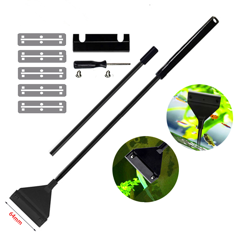 Aquarium cleaning tool fish ta - مراجعة Marine Aquarium Glass Scraper وسعره