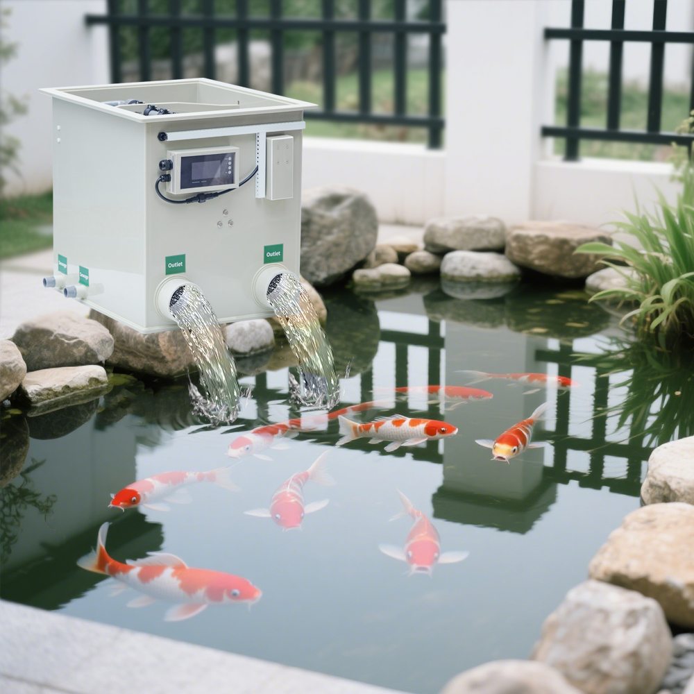 QihangRAS 5300 Gallon Koi Pond - مراجعة Aquarium & Marine Science Center وسعره