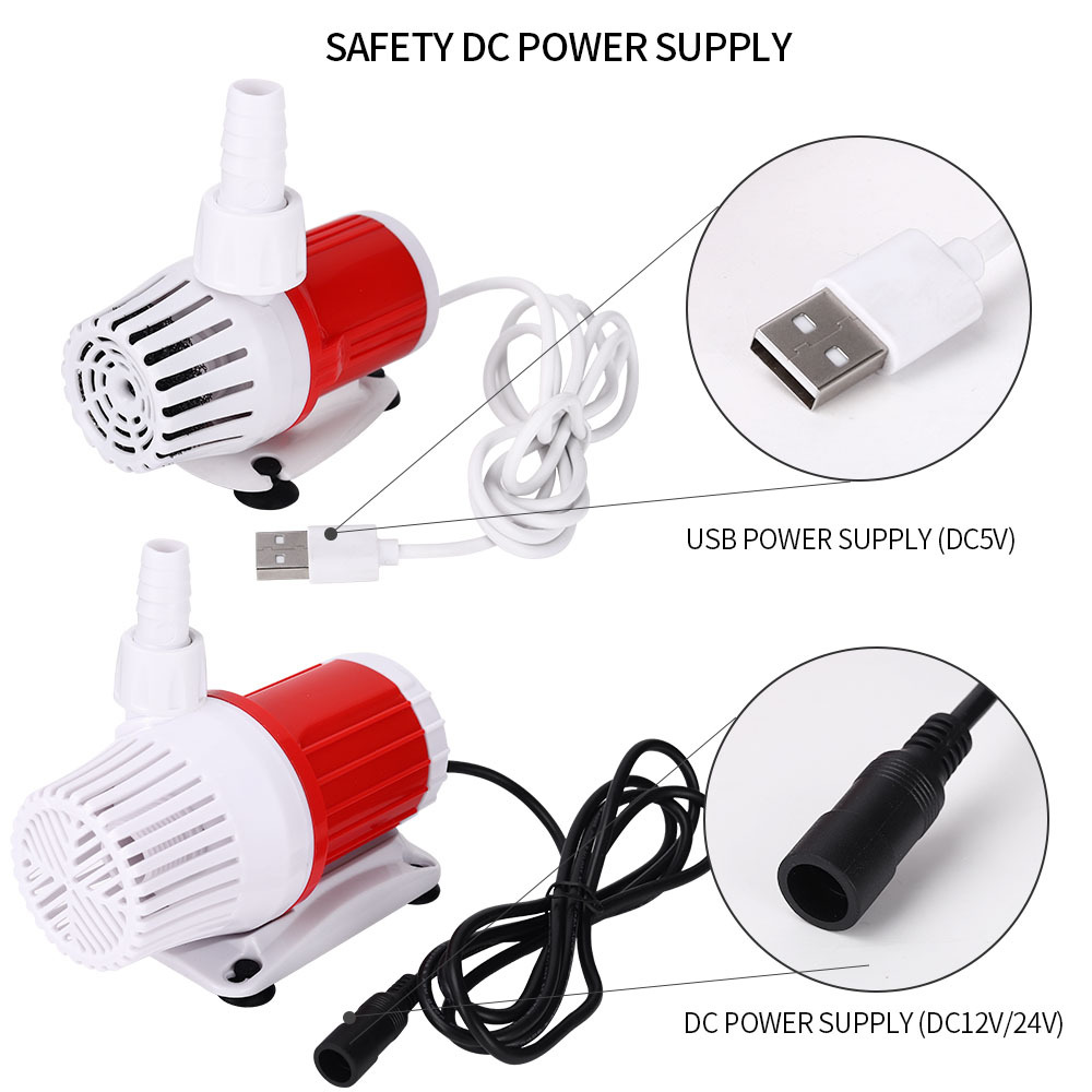 Silent Submersible Pump Fish T - مراجعة Marine Aquarium Nano وسعره