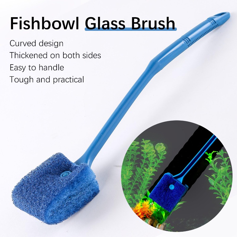 New Aquarium Algae Scraper Dou - مراجعة Marine Aquarium Glass Scraper وسعره