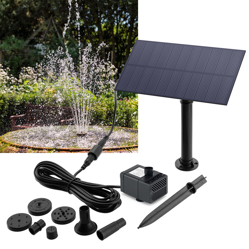 5W 5V Solar Water Pump Garden  - مراجعة Marine Aquarium Tanks وسعره