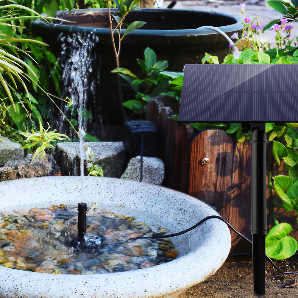 5W 5V Solar Water Pump Garden  - مراجعة Marine Aquarium Tanks وسعره