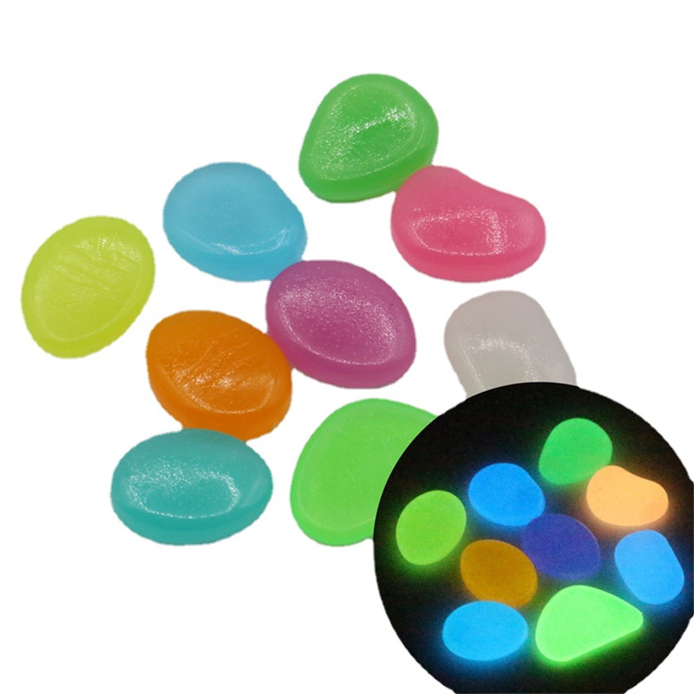 50pcs Luminous Stone Fluoresce - مراجعة Marine Aquarium Tanks وسعره