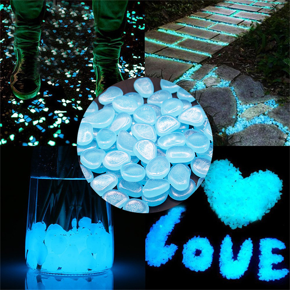 50pcs Luminous Stone Fluoresce - مراجعة Marine Aquarium Tanks وسعره