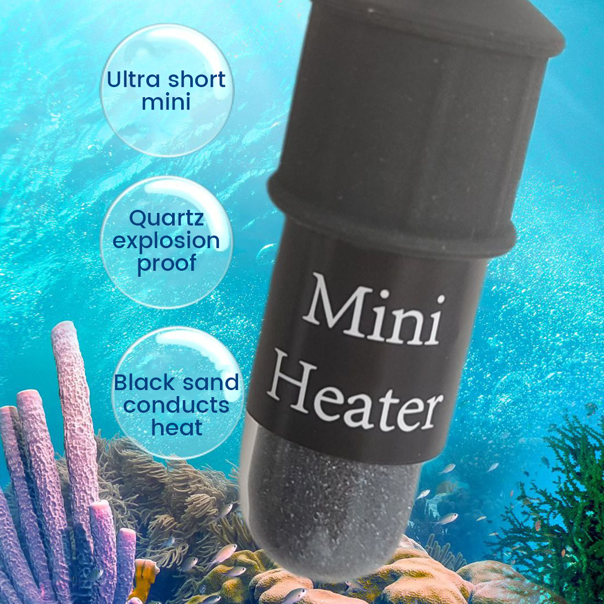 10W Adjustable Aquarium Heater - مراجعة Marine Aquarium Nano وسعره