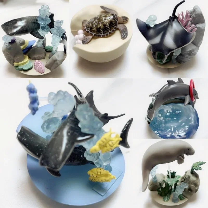 QUALIA Kawaii Gashapon Figure  - مراجعة Marine Aquarium Japan وسعره
