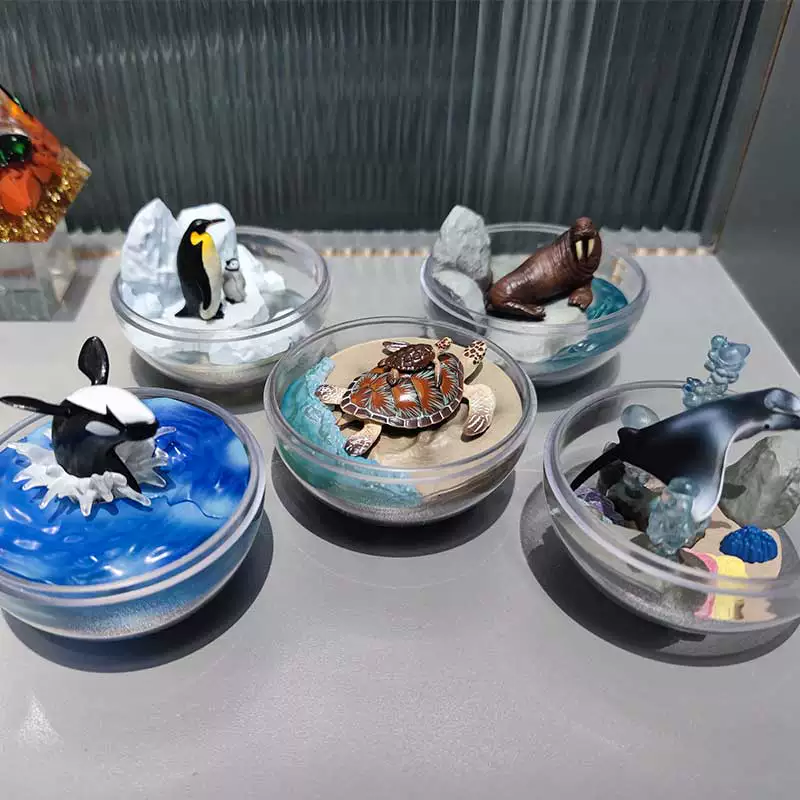 QUALIA Kawaii Gashapon Figure  - مراجعة Marine Aquarium Japan وسعره