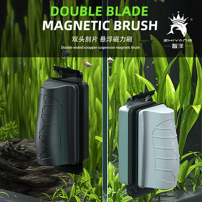 New Magnetic Aquarium Fish Tan - مراجعة Marine Aquarium Glass Scraper وسعره