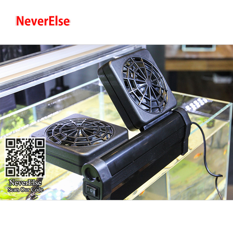 1/2/3/4 Fan Aquarium Fan coole - مراجعة Marine Aquarium Temperature وسعره