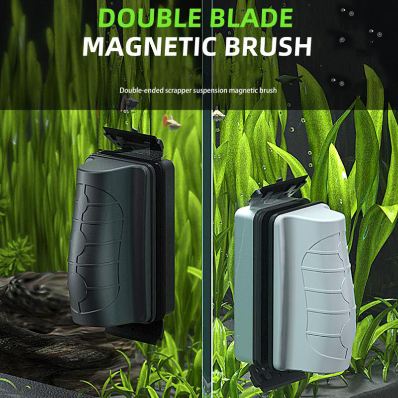 New Magnetic Aquarium Fish Tan - مراجعة Marine Aquarium Glass Scraper وسعره