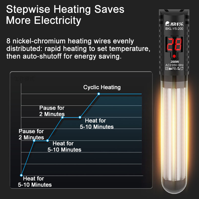 Aquarium Heater Fish Tank LCD  - مراجعة Marine Aquarium Nano وسعره