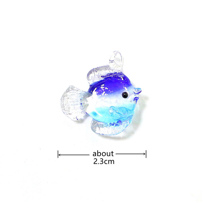 2pcs Colorful Mini Fish Glass  - مراجعة Marine Aquarium Japan وسعره