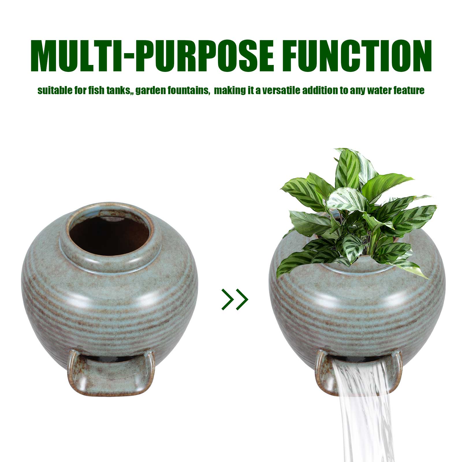 Indoor Waterfall Circulating P - مراجعة Marine Aquarium Tanks وسعره