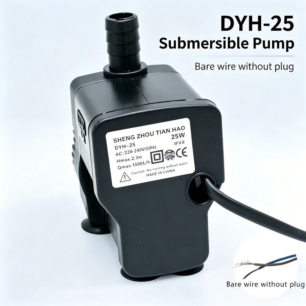 1PC Submersible Pump with Bare - مراجعة Marine Aquarium Nano وسعره