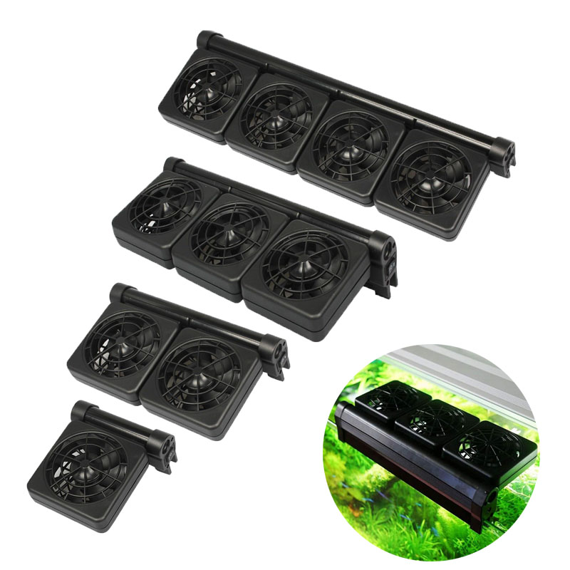 1/2/3/4 Aquarium Fans Chillers - مراجعة Marine Aquarium Temperature وسعره
