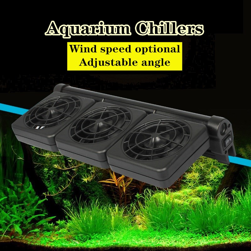 1/2/3/4 Aquarium Fans Chillers - مراجعة Marine Aquarium Temperature وسعره