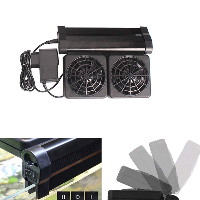 1/2/3/4 Aquarium Fans Chillers - مراجعة Marine Aquarium Temperature وسعره